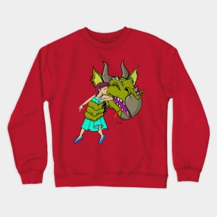 Dragon kiss from princess Crewneck Sweatshirt